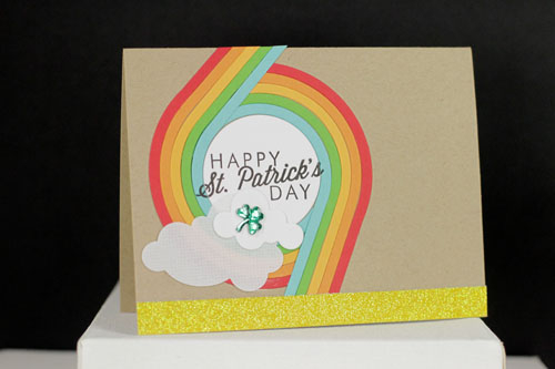 Stamps: Monthly Moments: March<br />
Cardstock: Classic Kraft, Pure Poppy, Orange Zest, Summer...