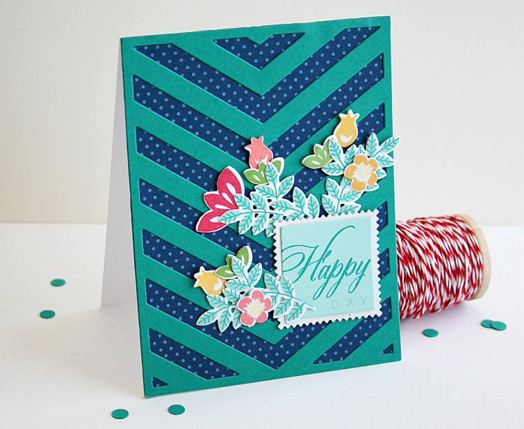 STAMPS: Embellished Elegance<br />
INK: Aqua Mist, Tropical Teal, Pure Poppy,Summer Sunrise,...