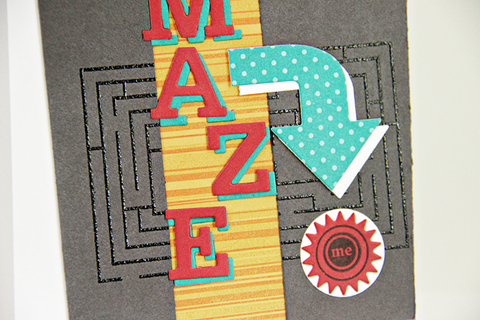Stamps: THe A-Mazing Stamp Set, BB: Random Stripe, Polka Dot <br />
<br />
Basics, Get to the...