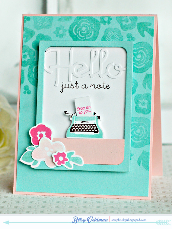 stamps: desktop design, bigger blooms<br />
ink: aqua mist, hibiscus burst, smokey shadow,...