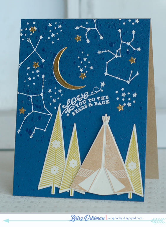 stamps: teepee time, star gazer, star gazer additions<br />
ink: simply chartreuse, classic...