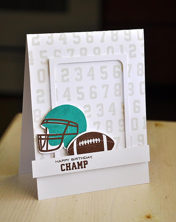 Happy Birthday Champ Card