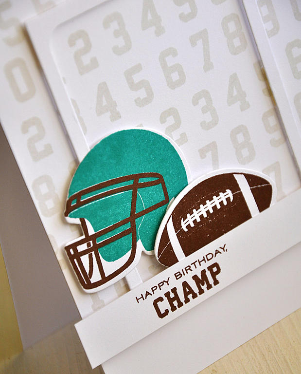 Happy Birthday Champ Card Detail