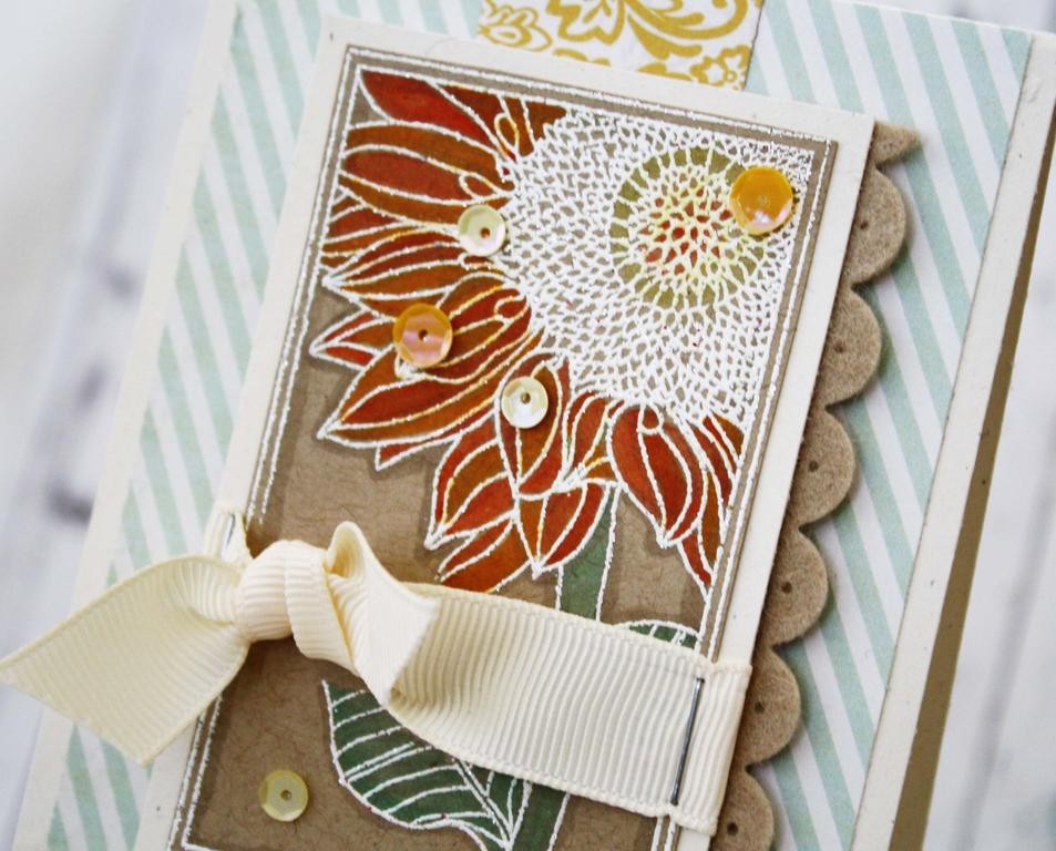 Papertrey Ink Supplies Used:<br />
Stamps:<br />
Botanical Blocks, Initial Thoughts<br />...