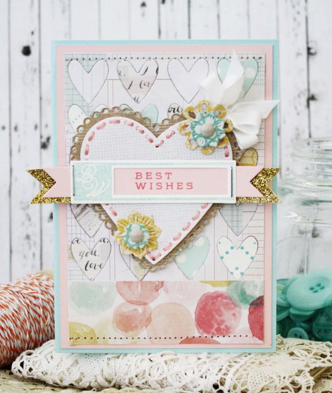 Papertrey Ink Supplies Used:<br />
Stamps:<br />
Initial Thoughts<br />
Ink:<br />
Aqua...