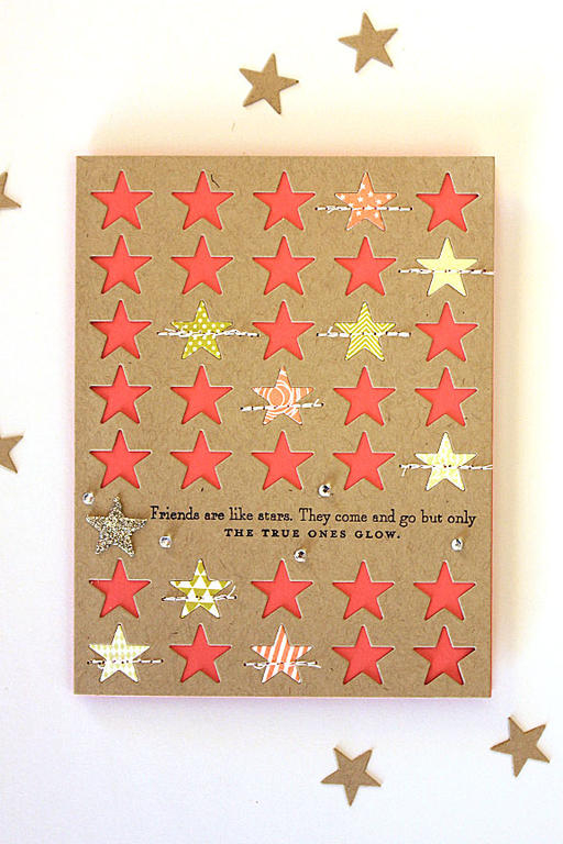 size: 4 1/4&quot; x 5 1/2&quot;<br />
<br />
stamps: Simple Stars<br />
<br />
ink: True...