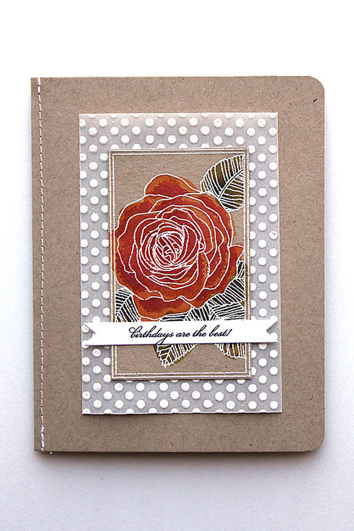 size: 4 1/4&quot; x 5 1/2&quot;<br />
<br />
stamps: Botanical Blocks, Birthday Classics: May,...