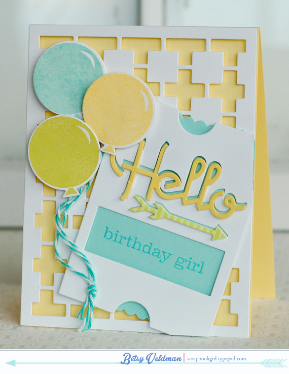 stamps: phrase play #3, birthday style<br />
ink: harvest gold, limeade ice, aqua mist,...