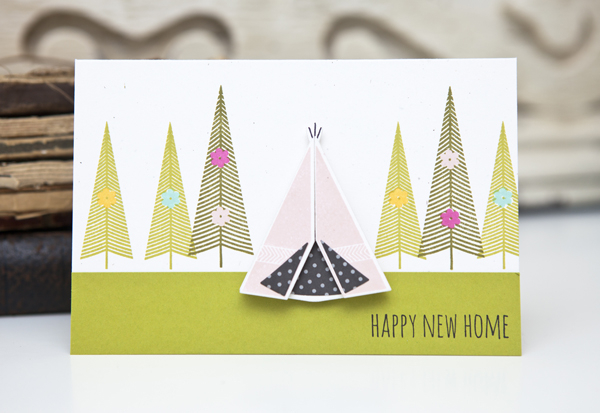 Supplies<br />
<br />
Stamps: Teepee Time<br />
Ink: true black, simply chartreuse, sweet...