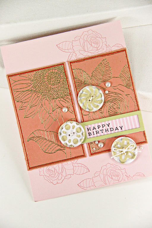 Stamps: Botantical Blocks, Initial Thoughts, Year of Flower Collection<br />
Cardstock: Soft...