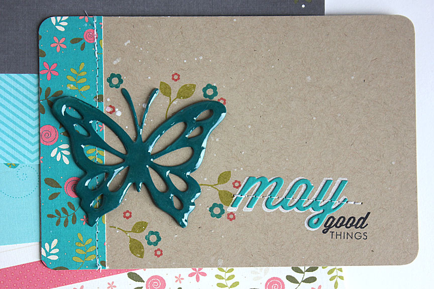 size: 6&quot; x 4&quot;<br />
<br />
stamps: Monthly Moments: May<br />
<br />
ink: True...