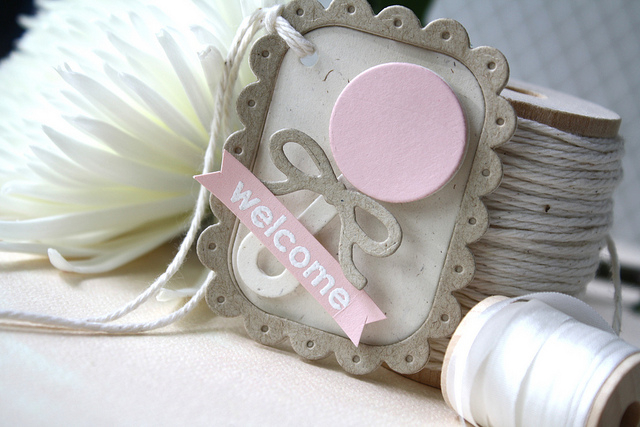 cardstock: classic kraft, vintage cream, sweet blush<br />
stamps: rattled<br />
dies:...