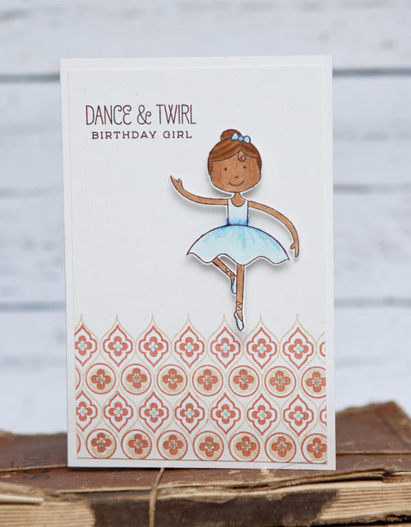 Supplies<br />
<br />
Stamps: Background Basics: Venice, Ballerina Beauty<br />
Ink: Fine...