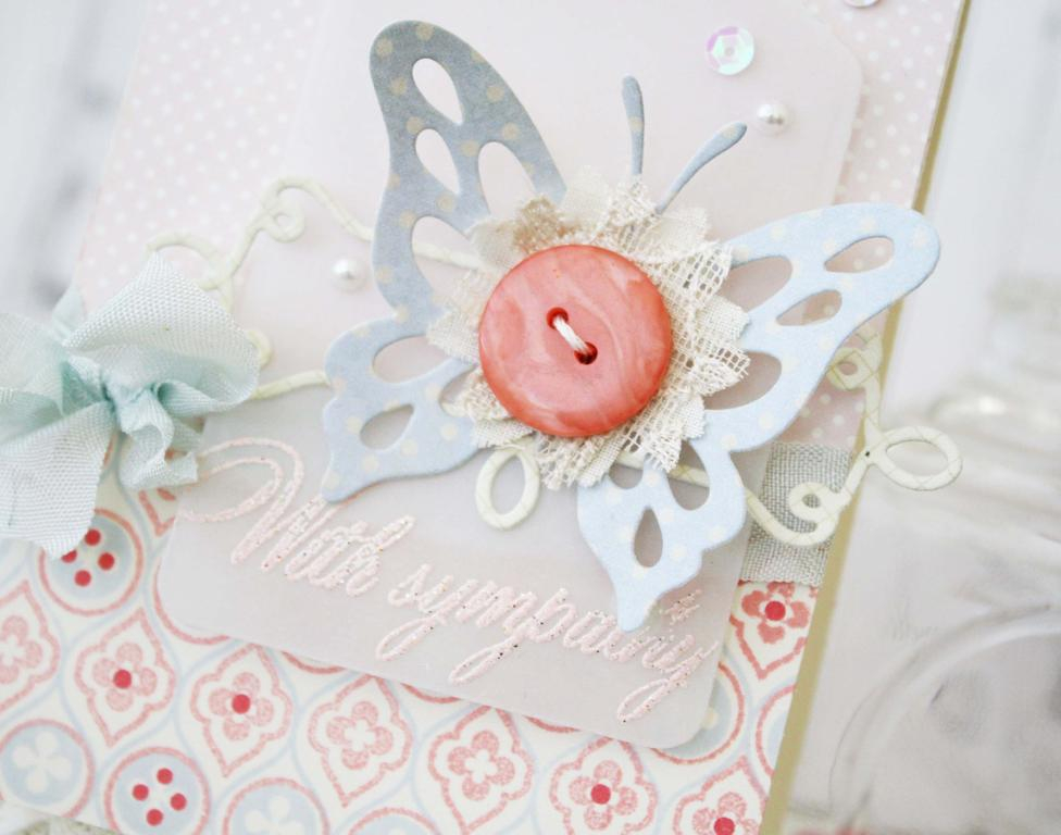 Papertrey Ink Supplies Used:<br />
Stamps:<br />
Keep it Simple:  Sympathy and Background...