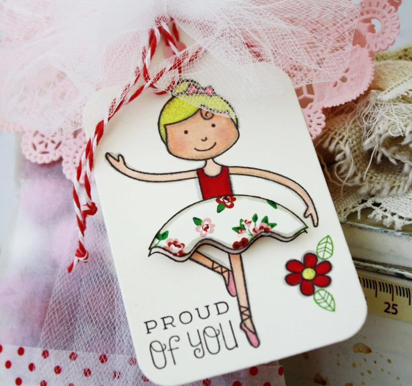 Papertrey Ink Supplies Used:<br />
Stamps:<br />
Ballerina Beauty<br />
Ink:<br />
Smokey...