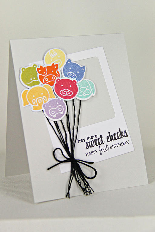 Stamps: Sweet Cheeks, Wishes Do Come True<br />
Cardstock: Soft Stone, Stamper&#039;s Select...