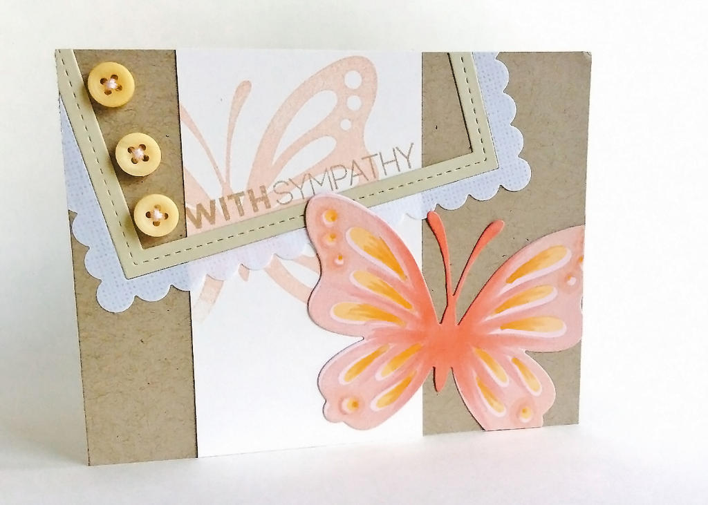 Stamps: Life is Beautiful, Keep It Simple: Sympathy<br />
Cardstock: Classic Kraft, Vintage...