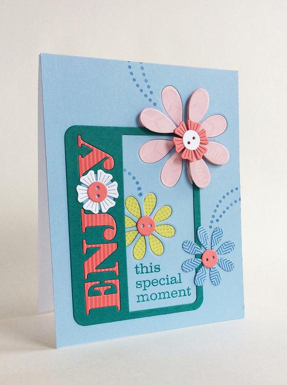 Stamps: Phrase Play #4, Oopsie Daisy, Bitty Background Blocks II<br />
Dies: Phrase Play #4,...