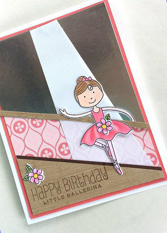 Ballerina Beauty<br />
Stamps: Ballerina Beauty, BB: Venice, BB: Farm and Barn<br />
Dies:...