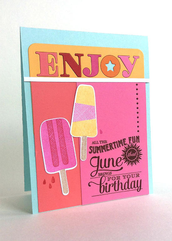 Stamps: Summer Sweetness, Birthday Classics: June<br />
Dies: Phrase Play #4, Summer Sweetness,...
