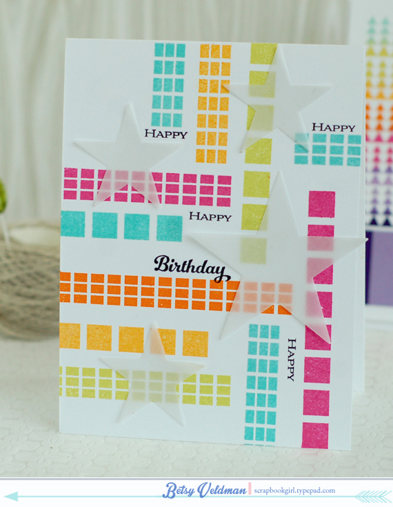 stamps: ombre builder, birthday classics: july<br />
ink: hawaiian shores, summer sunrise,...