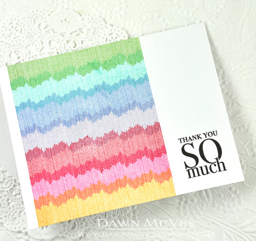 Paper: stamper&#039;s select white<br />
Stamps: Ombre Builders, Thank You Kindly<br />
Ink:...