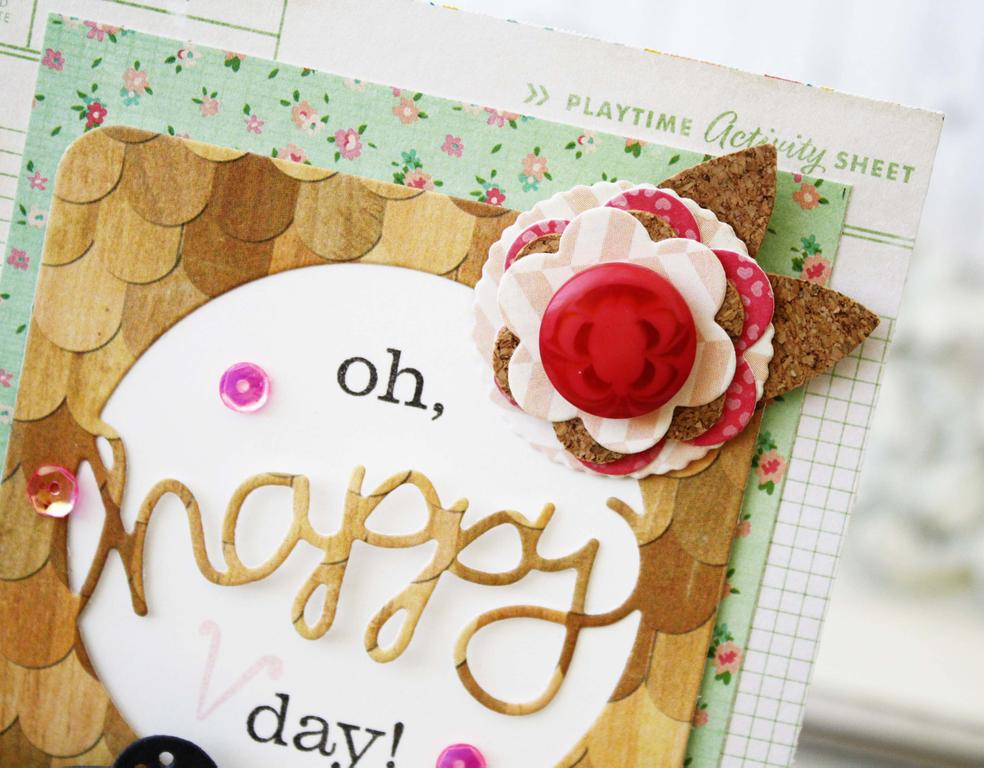 Papertrey Ink Supplies Used:<br />
Stamps:<br />
Phrase Play #5<br />
Ink:<br />
Smokey...