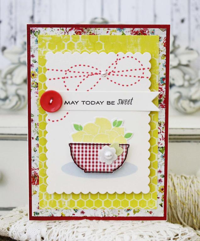 Papertrey Ink Supplies Used:<br />
Stamps:<br />
Bowl of Sunshine, No Strings Attached<br />...