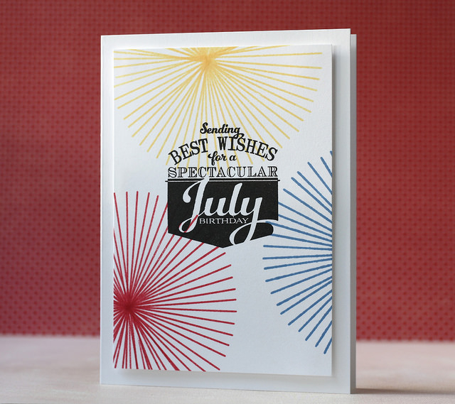 cardstock; stamper&#039;s select white<br />
ink: blueberry sky, harvest gold, pure poppy, true...