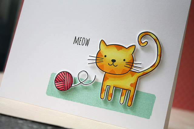 cardstock: stamper&#039;s select white<br />
ink: aqua mist, memento tuxedo black<br />...