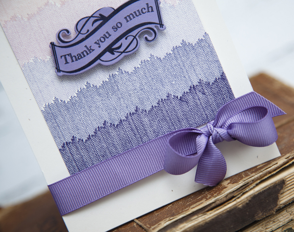 Supplies<br />
<br />
Stamps: Ombre Builder, Thank You Kindly<br />
Ink: Winter Wisteria,...