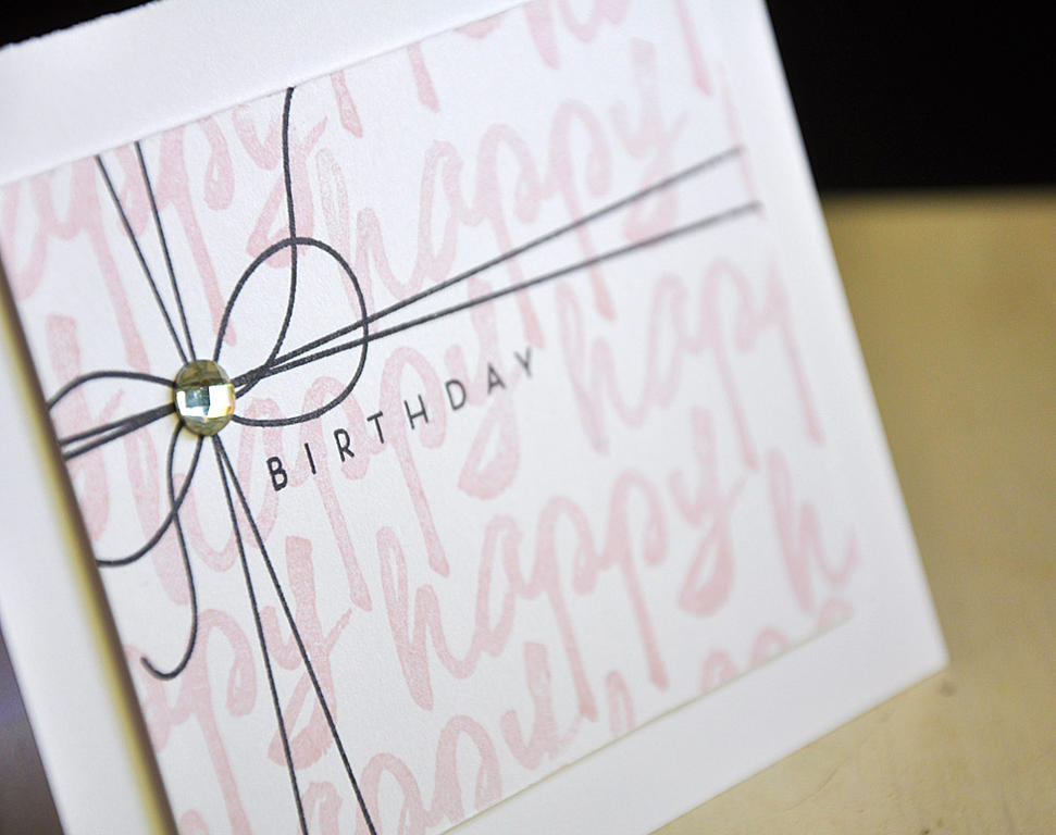 Happy Birthday Card Detail