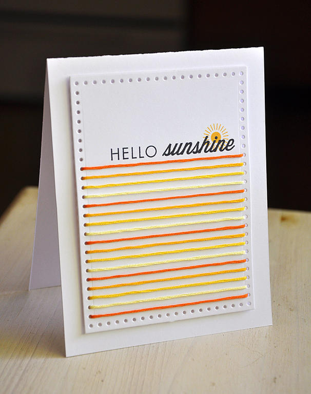 Hello Sunshine Card