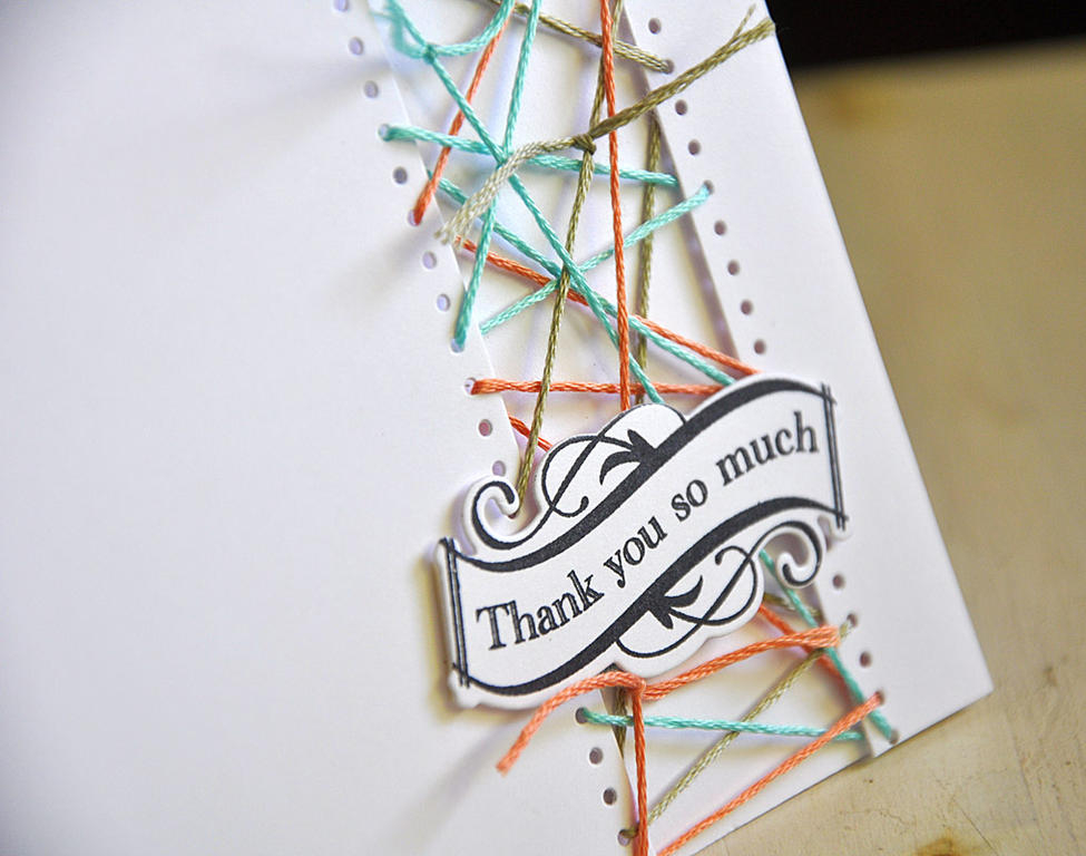 Thank You So Much Card Detail