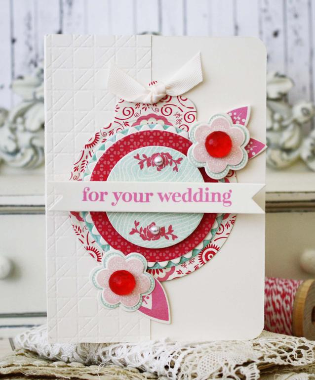 Papertrey Ink Supplies Used:<br />
Stamps:<br />
Keep it Simple:  Wedding, Friendly Flowers,...
