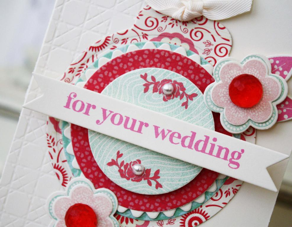 Papertrey Ink Supplies Used:<br />
Stamps:<br />
Keep it Simple:  Wedding, Friendly Flowers,...