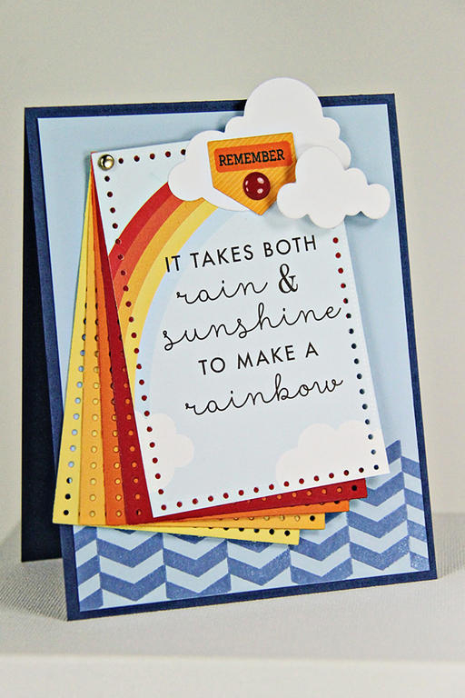 Stamps: Ombre Builder, Wet Paint<br />
Cardstock: Tropical Teal<br />
Ink: True Black<br />...