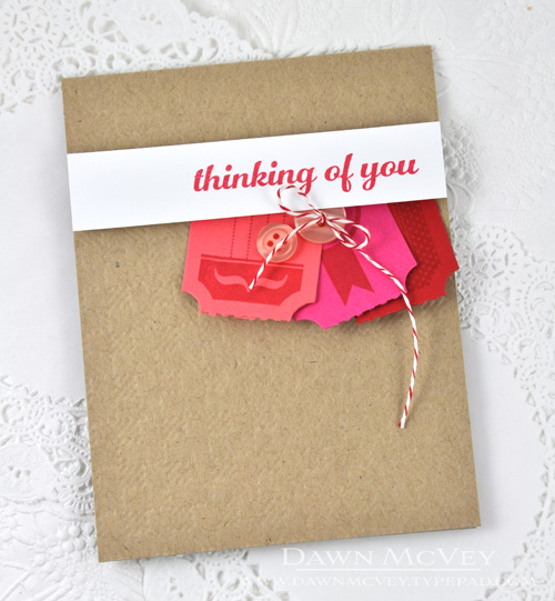 Paper: stamper&#039;s select white, kraft, berry sorbet, raspberry fizz, pure poppy<br />...