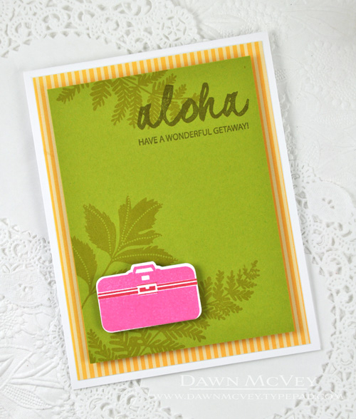 Paper: stamper&#039;s select white, simply chartreuse, summer sunrise pattern pack<br />...