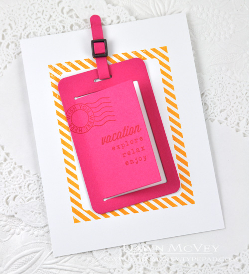 Paper: stamper&#039;s select white, raspberry fizz, clear card stock<br />
Stamps: Monthly...