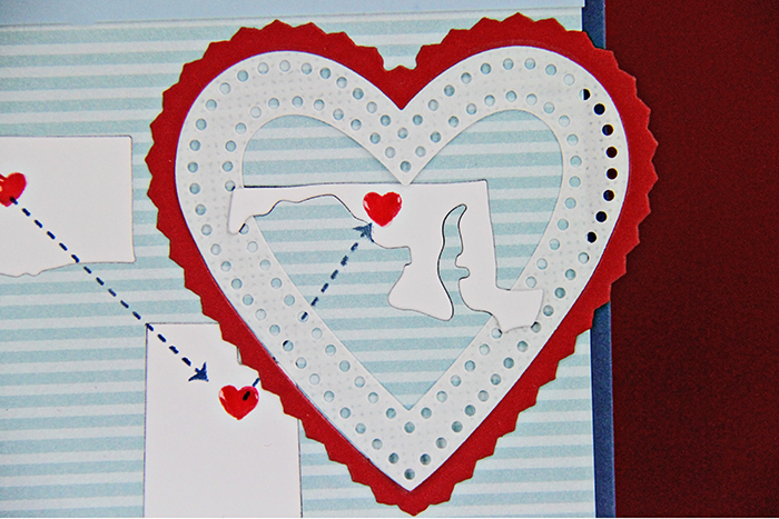 Stamps: These United States<br />
Dies: Various State Dies, Limitless Layers: Hearts, Limitless...