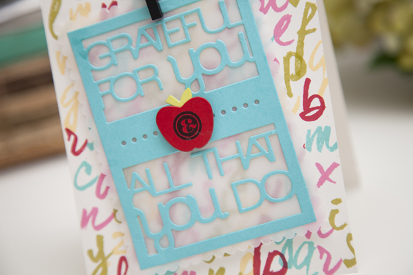 Supplies<br />
<br />
Stamps: Wet Paint Alphabet, Limitless Layers: Labels<br />
<br />...
