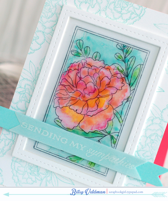 stamps: botanical blocks II, banner sentiments, year of flowers collection<br />
ink: aqua...