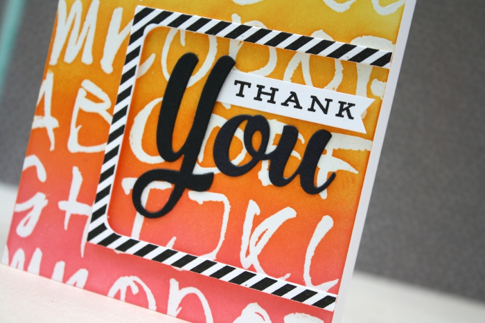 cardstock: stamper&#039;s select white, true black<br />
ink: true black, versamark, worn...