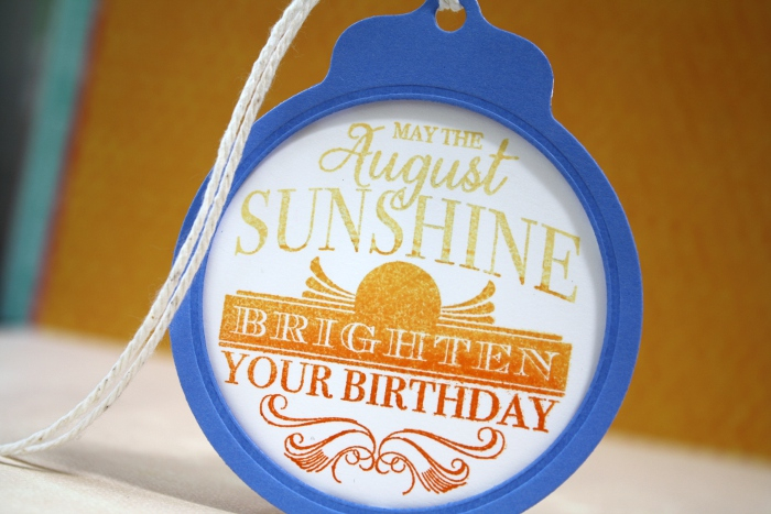 cardstock: white, blueberry sky<br />
ink: orange zest, summer sunrise, harvest gold<br />
tag...