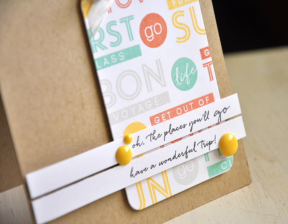 The Places You&#039;ll Go Card Detail