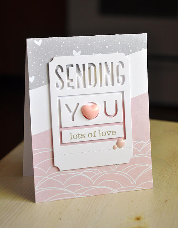 Sending You Lots Of Love Card