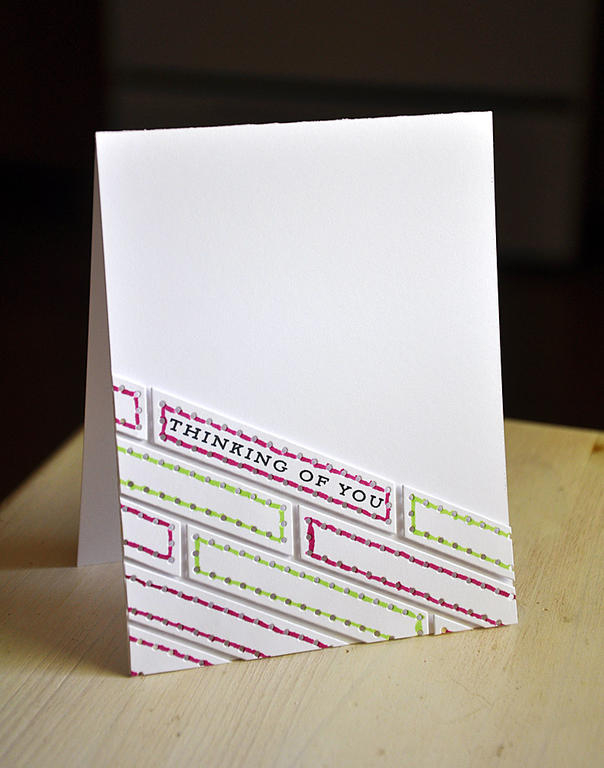 Thanking Of You Card