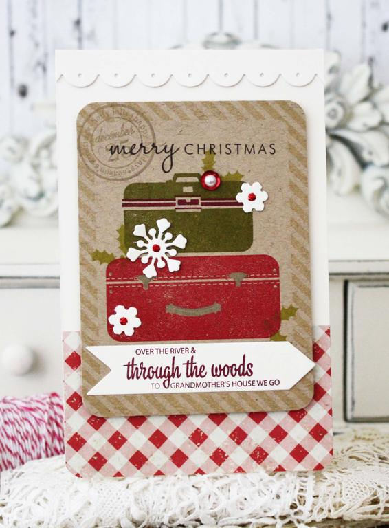 Papertrey Ink Supplies Used:<br />
Stamps:<br />
Pack Your Bags, Monthly Moments:  Travel...