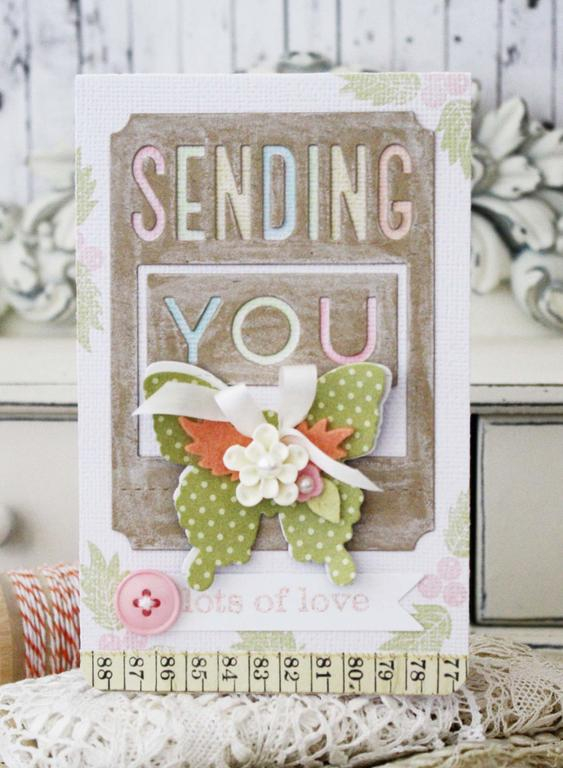 Papertrey Ink Supplies Used:<br />
Stamps:<br />
Phrase Play #6, Note Niblets<br />...